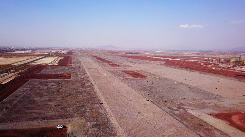 Pavement at New Mexico International Airport