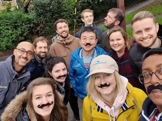 Personnel fundraising initiative "Movember" in the United Kingdom