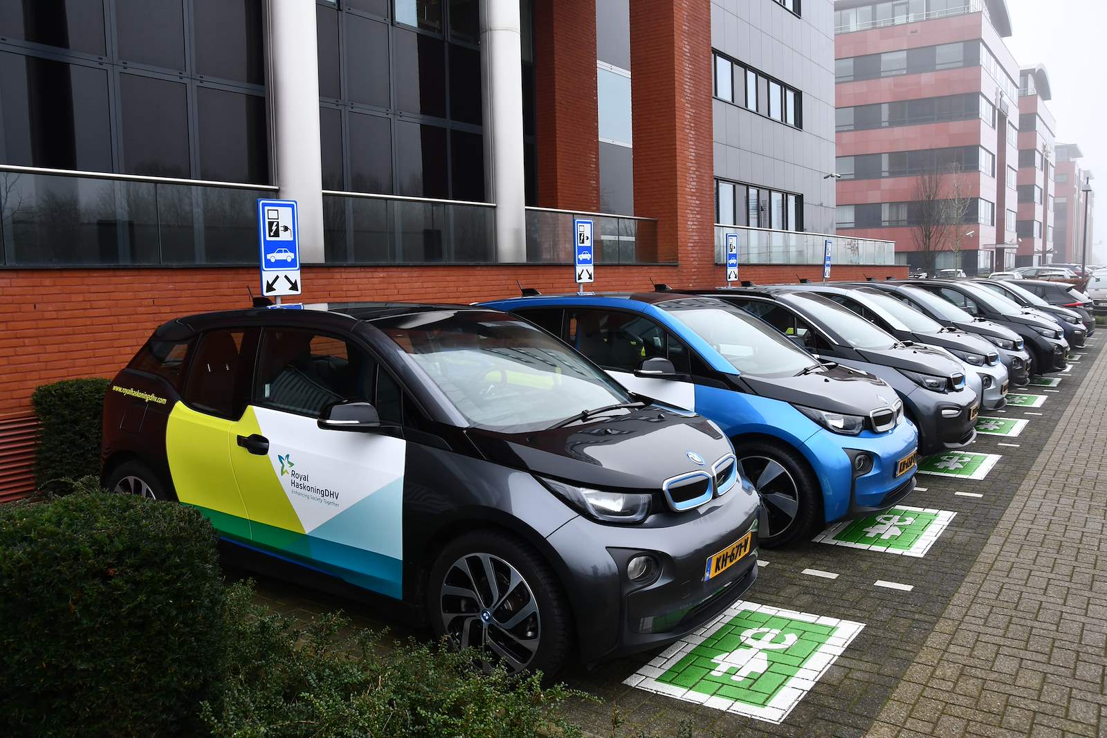 Sustainable mobility 100% Electric lease fleet, Amersfoort office, The Netherlands